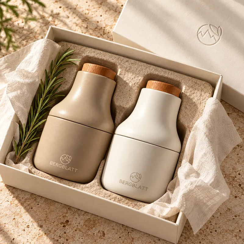 Bergblatt Duo in der Geschenkbox
